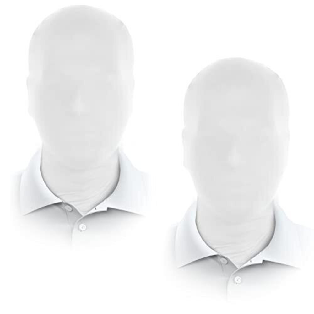 1134 2 Pieces Full Face Mask Halloween Spandex Adult Hood Faceless Morph